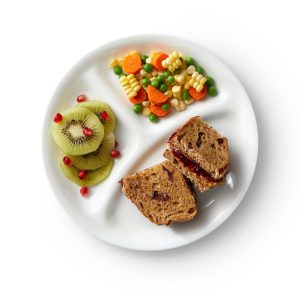 Alternative view of Corelle® Winter Frost White 8.5 Divided Salad Plate