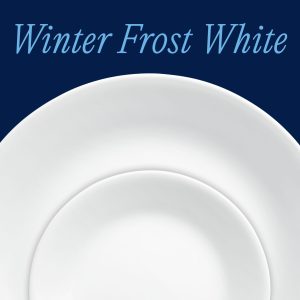 Alternative view of Corelle® Winter Frost White 16-piece Mugless Dinnerware Set. Service for 4
