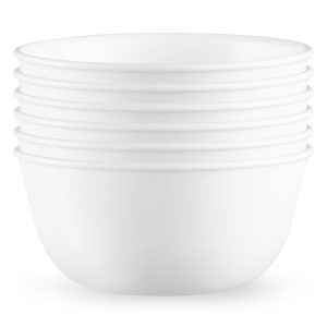 Alternative view of Corelle? Winter Frost White Dinnerware Set ?C Service for 6 + Soup Bowls