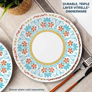 Alternative view of Corelle? Global Collection Terracotta Dreams 8.5 Salad Plate
