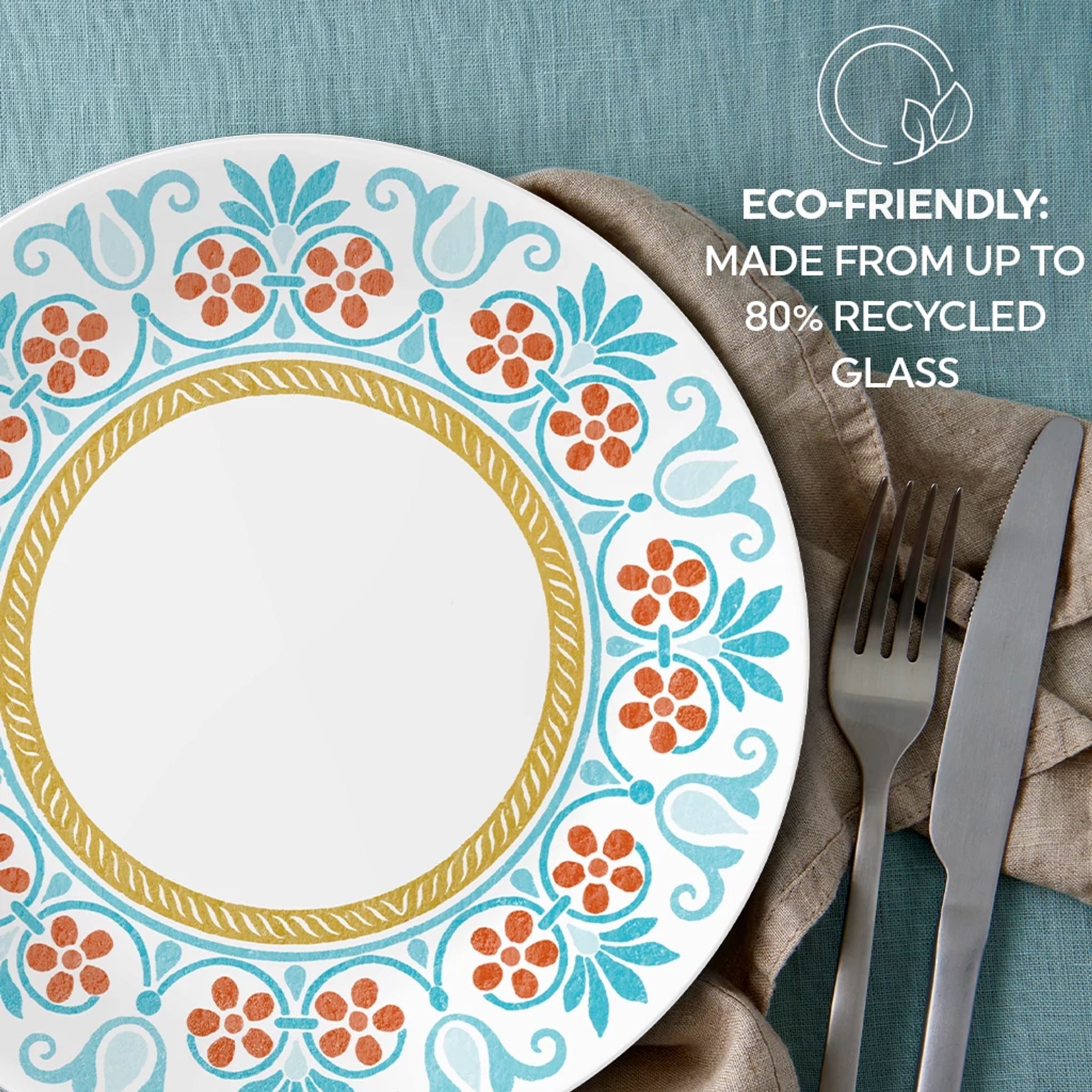 Corelle? Global Collection Terracotta Dreams 8.5 Salad Plate - Image 6