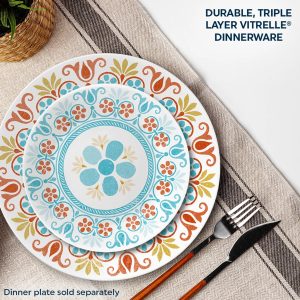 Alternative view of Corelle? Global Collection Terracotta Dreams 6.75 Appetizer Plate