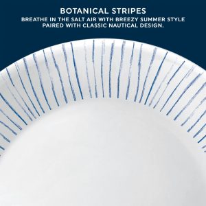 Alternative view of Corelle® Botanical Stripes 10.25 Dinner Plate
