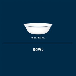 Alternative view of Corelle® Botanical Stripes 18-ounce Cereal Bowl