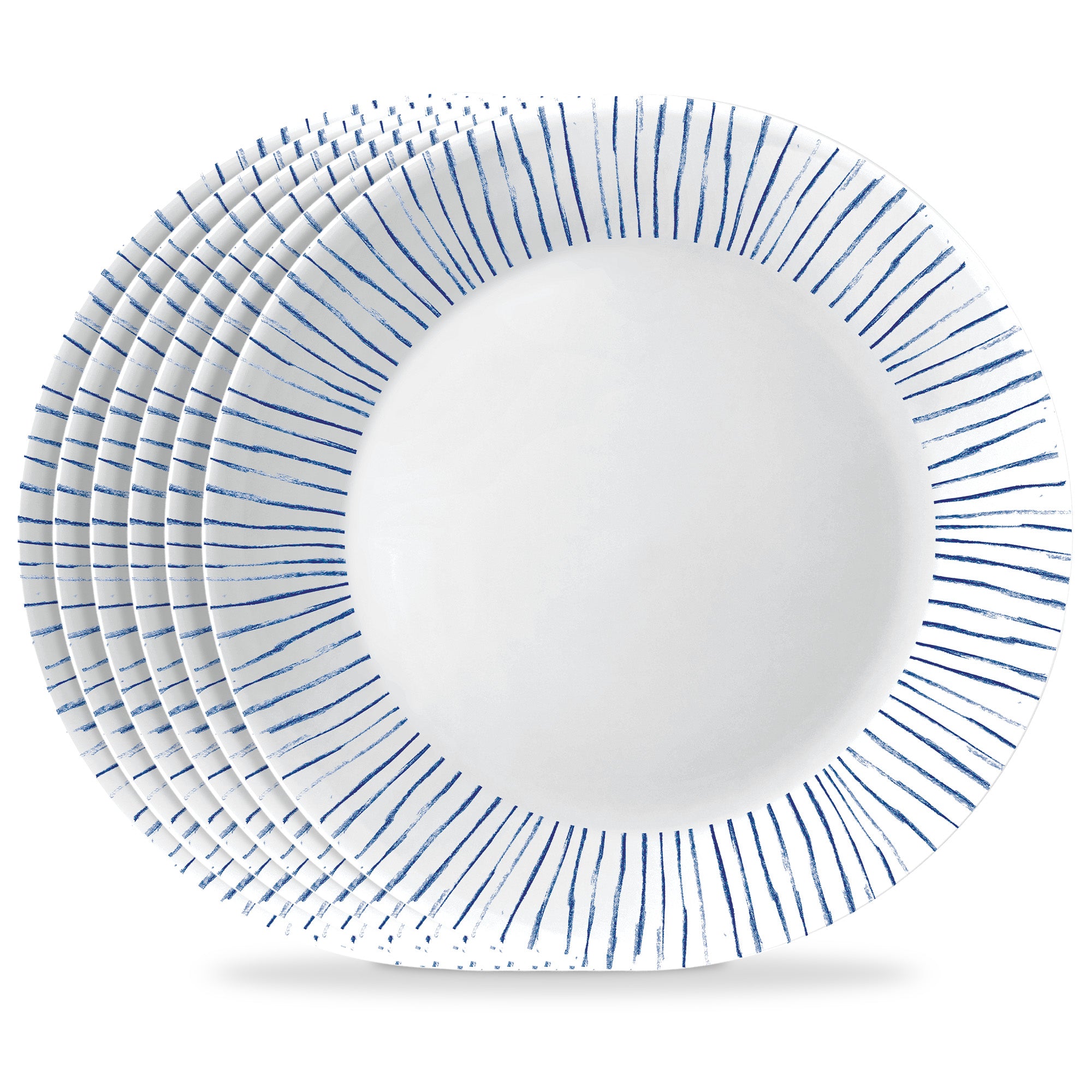 Corelle® Botanical Stripes 10.25 Dinner Plate. 6 pack