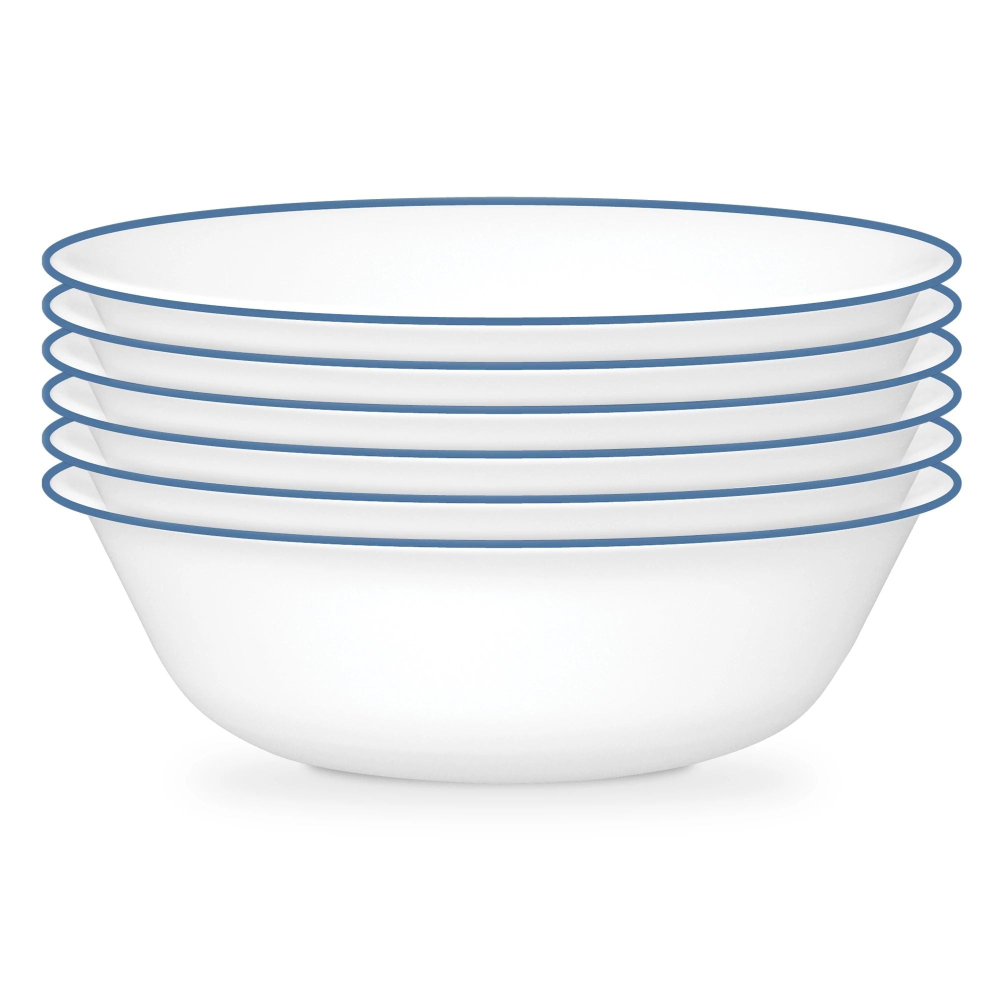 Corelle® Botanical Stripes 18-ounce Cereal Bowls. 6-pack