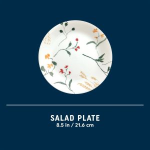 Alternative view of Corelle® Wildflower Scatter 8.5 Salad Plate