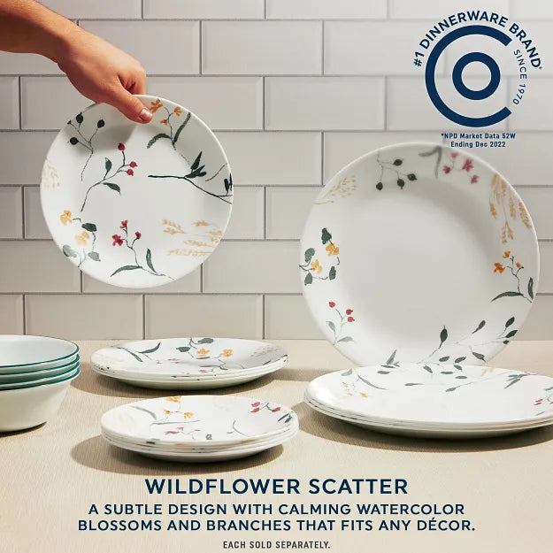 Corelle® Wildflower Scatter 6.75 Appetizer Plate - Image 3