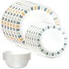 Corelle® Anders 18-piece Dinnerware Set. Service for 6