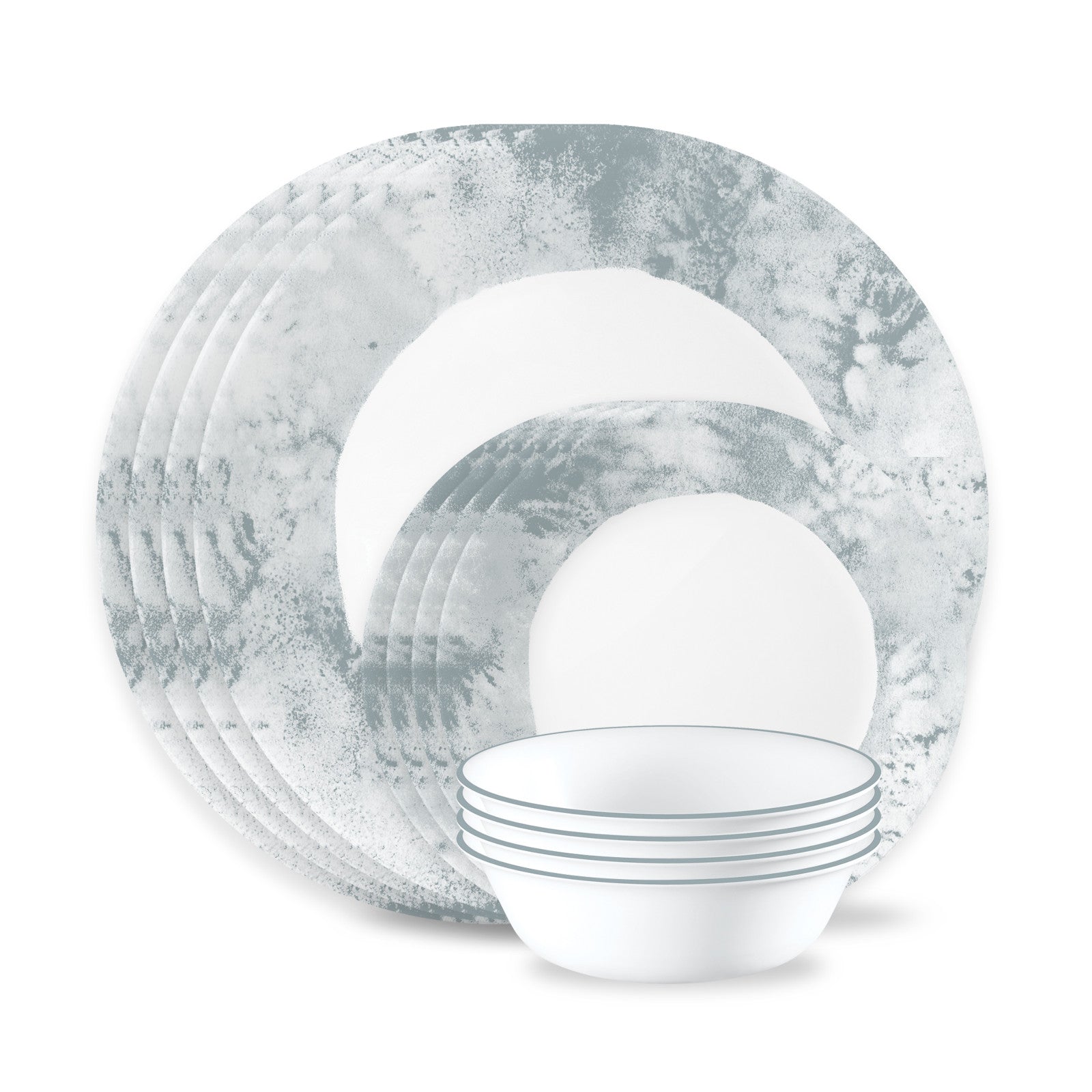 Corelle® Salt Wash 12-piece Dinnerware Set. Service for 4