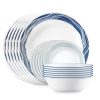 Corelle® Acadia 18-piece Dinnerware Set. Service for 6