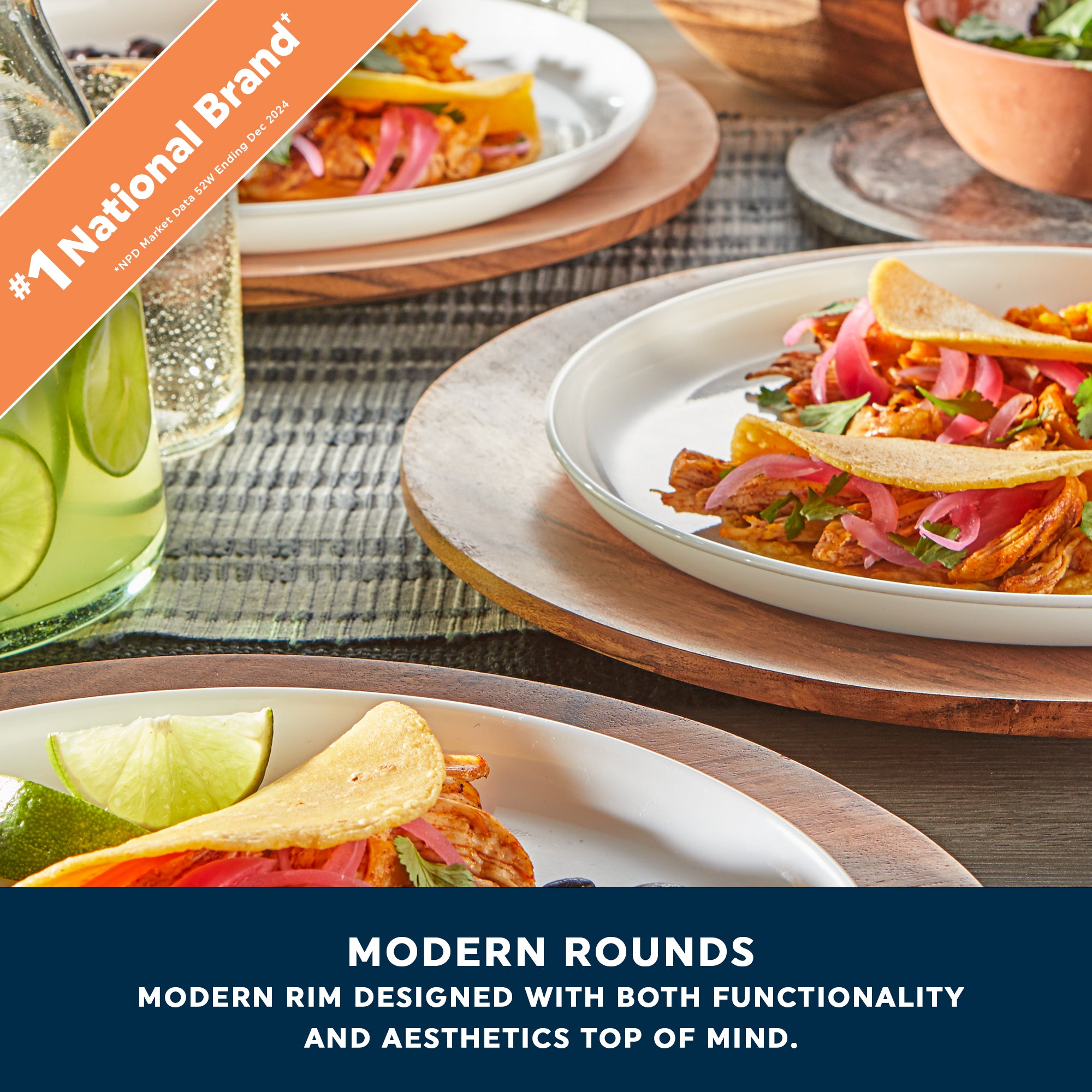 Corelle® Modern Rounds 12pc Set. Service for 4 - Image 4