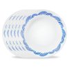 Corelle® Rolling Waves 8.5 Lunch Plate. 6-pack
