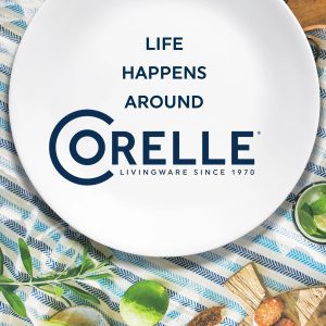 Alternative view of Corelle® White Lid for 1-quart Serving Bowl